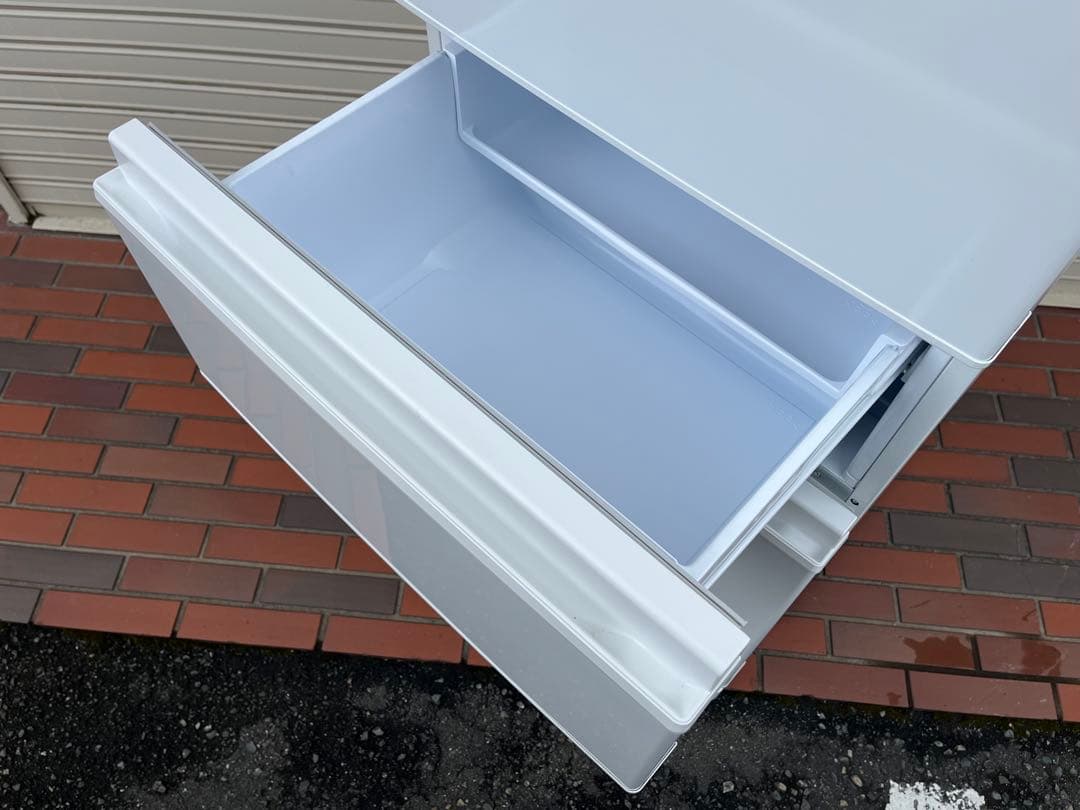 ★極美品★【2024年製】三菱 冷蔵庫 3ドア MR-C33K-W 330L