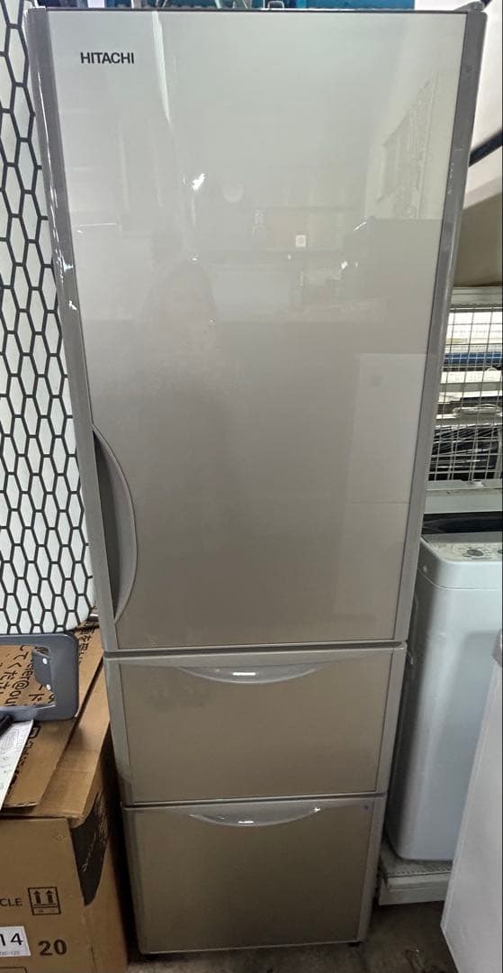名古屋市内無料配送51★日立 315L冷蔵庫 2019年製 中古動作品