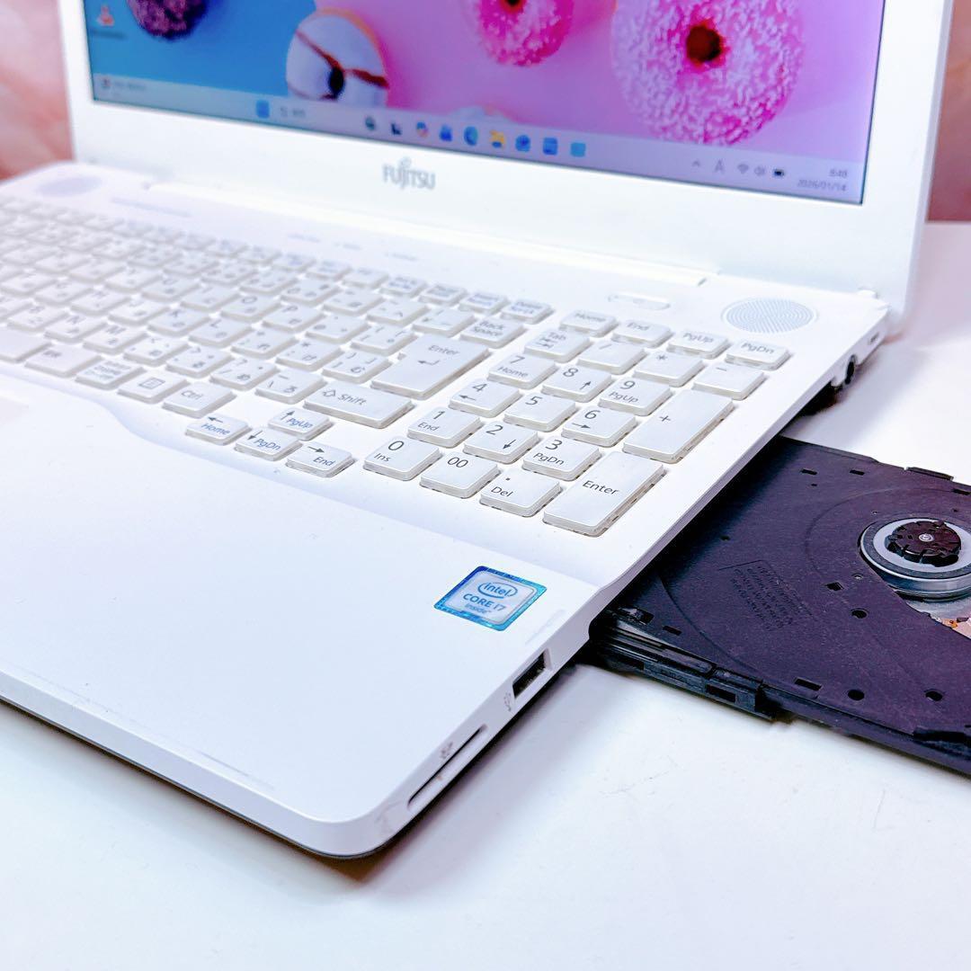 高速i7✨新品爆速SSD✨windows11 薄型ノートパソコン✨オフィスカメラ