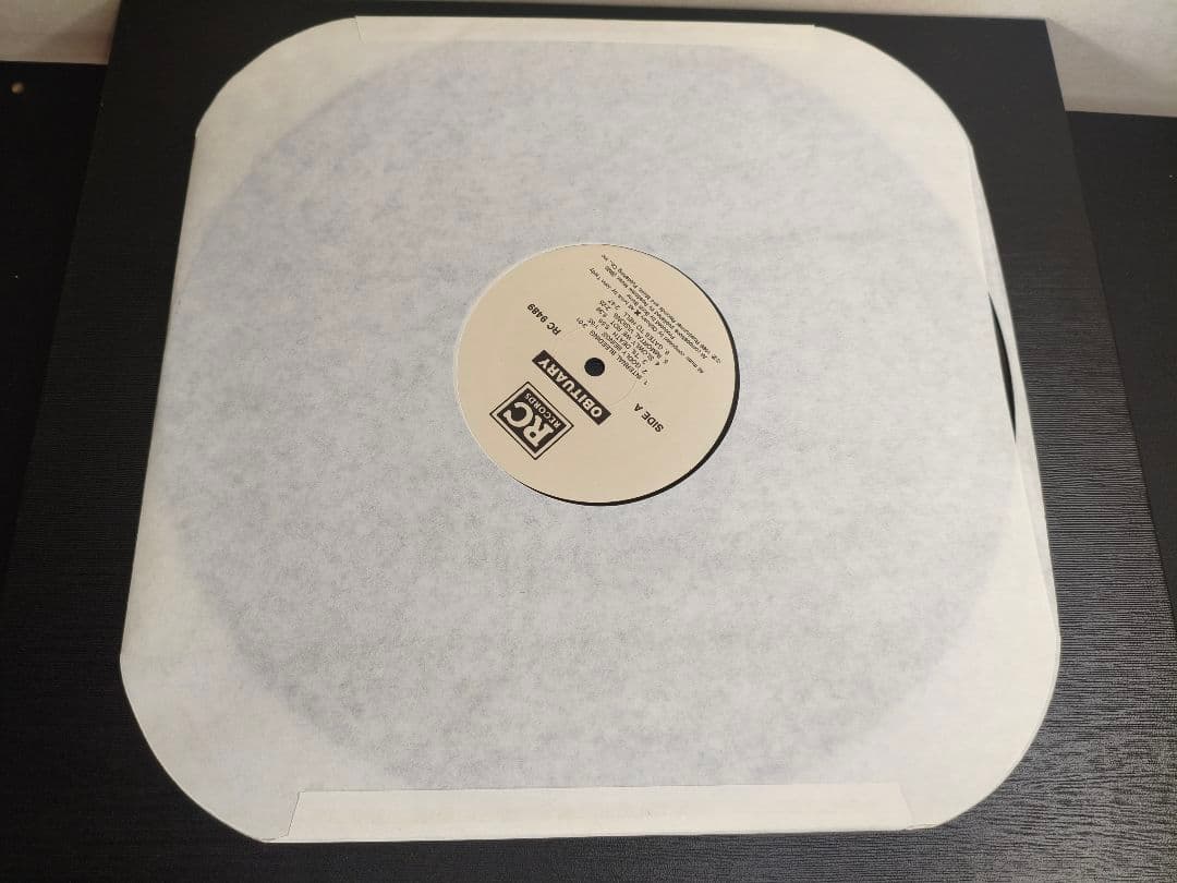 1989年 USA Obituary Slowly We Rot レコード