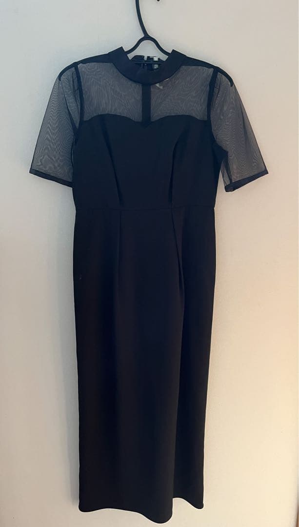 etoll 刺繍ペプラムビスチェ&Iラインドレスセットアップ　お直し済&アクセ付