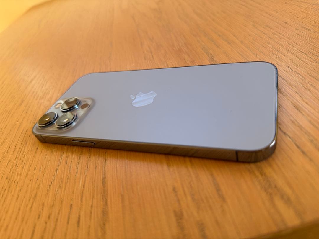 美品iPhone13Pro MAXシエラブルー　128GB バッテリー84%