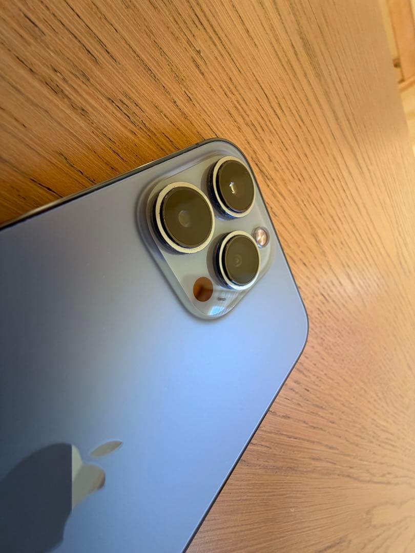 美品iPhone13Pro MAXシエラブルー　128GB バッテリー84%