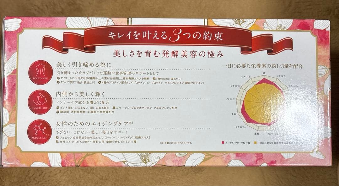 スリムビューティハウス エンザイム エステプロテイン フローラ 25g×60袋