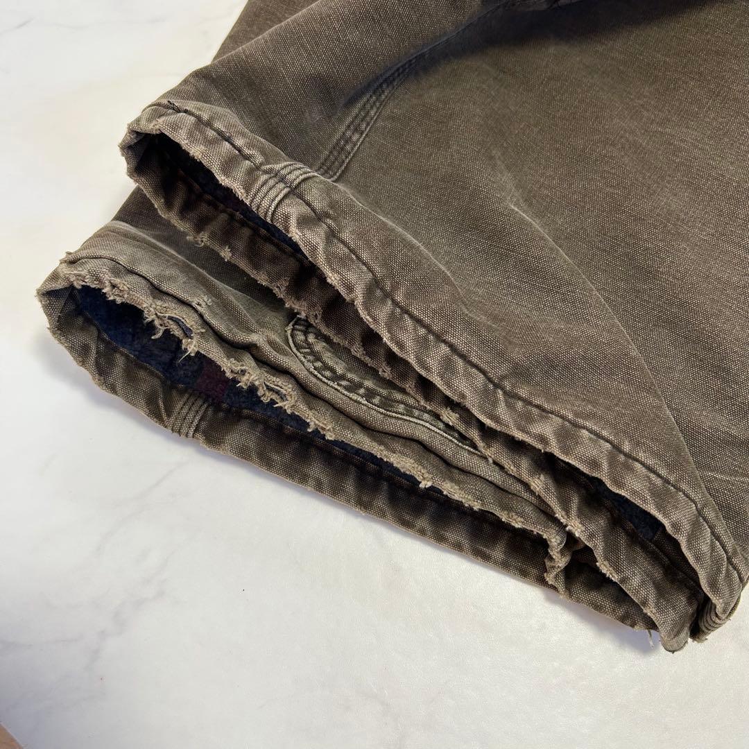 【雰囲気抜群】カーハート ミシガンチョアコート フェード ヒゲ ハチノス 襤褸