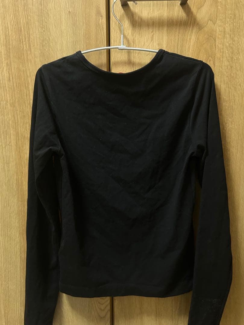 DIESEL ディーゼル 黒 長袖 Tシャツ ブラック