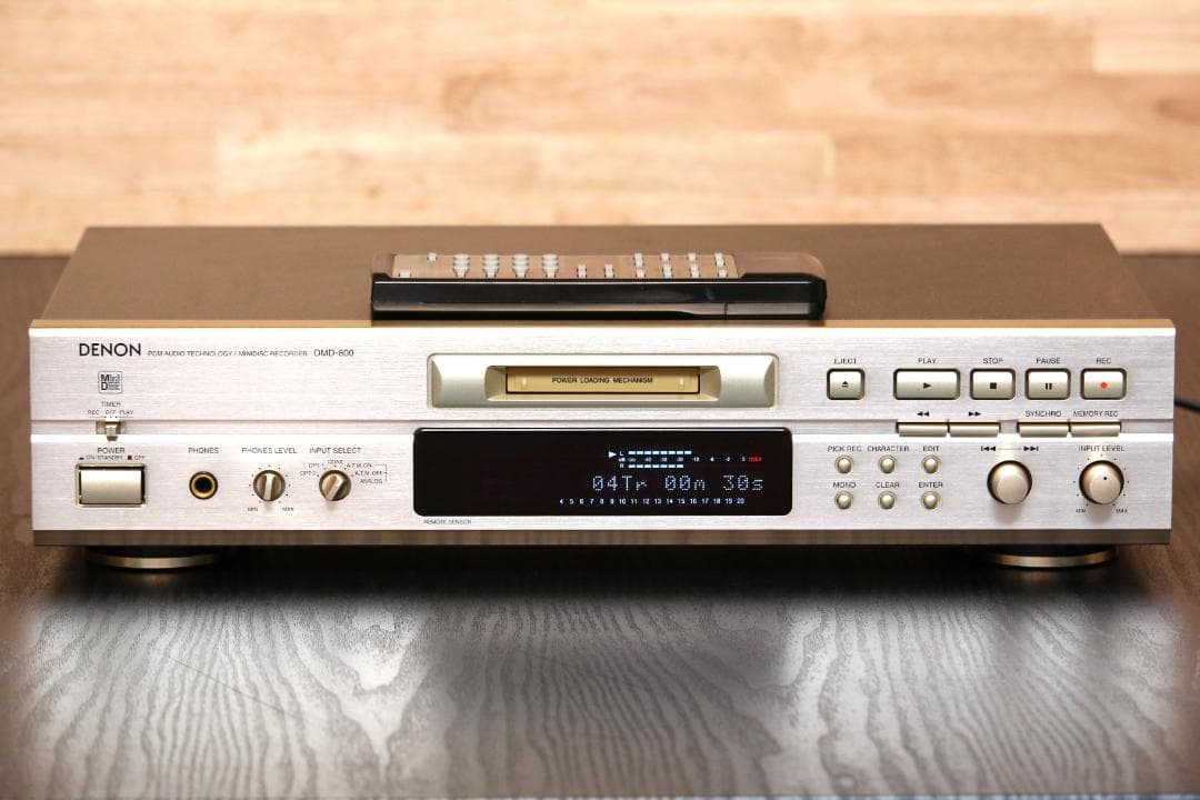 DENON DMD-800 MDデッキ　MDプレーヤー/レコーダー　 日本製