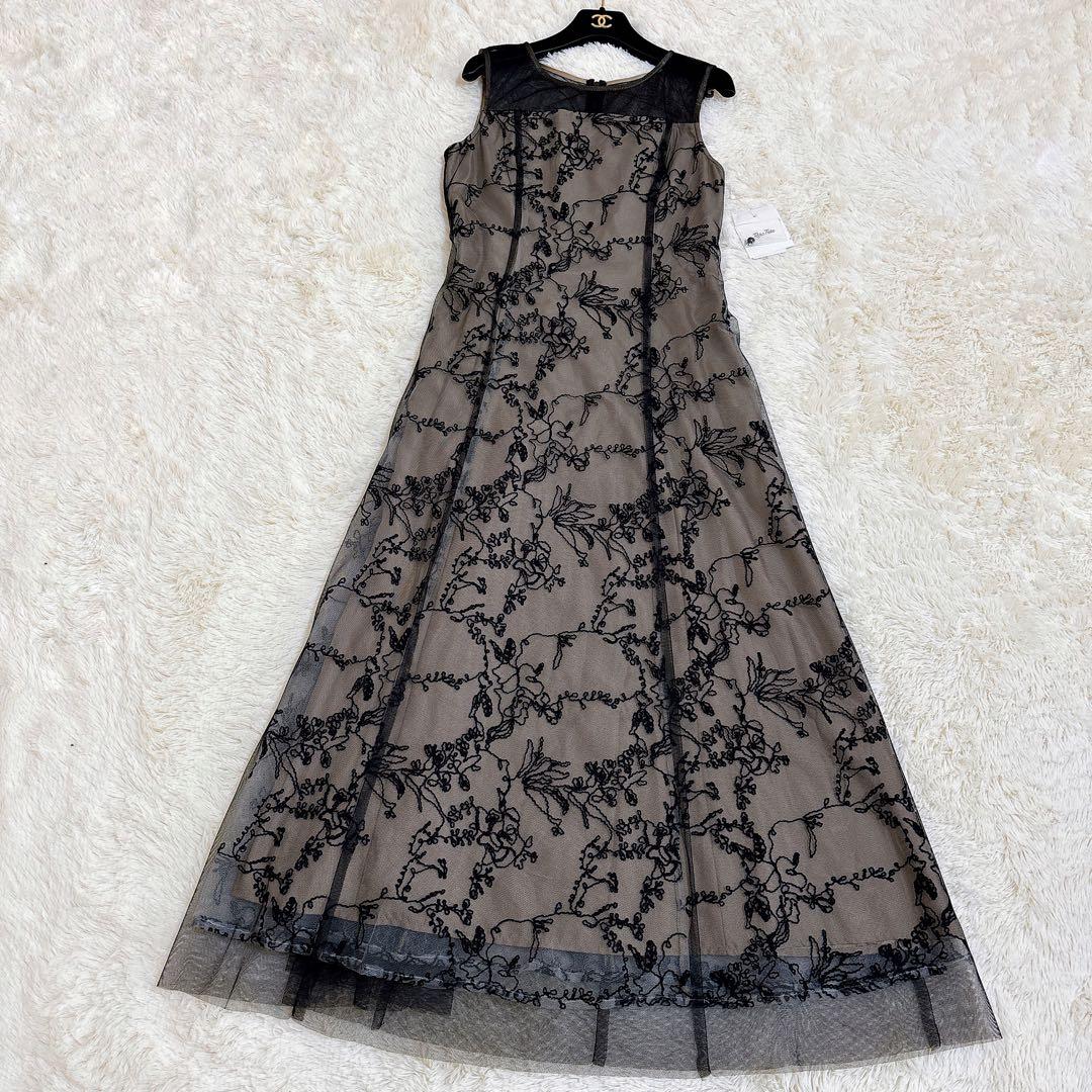 2024年モデル☆Rire Fete フラワーエンブロイダリー ケープ ドレス