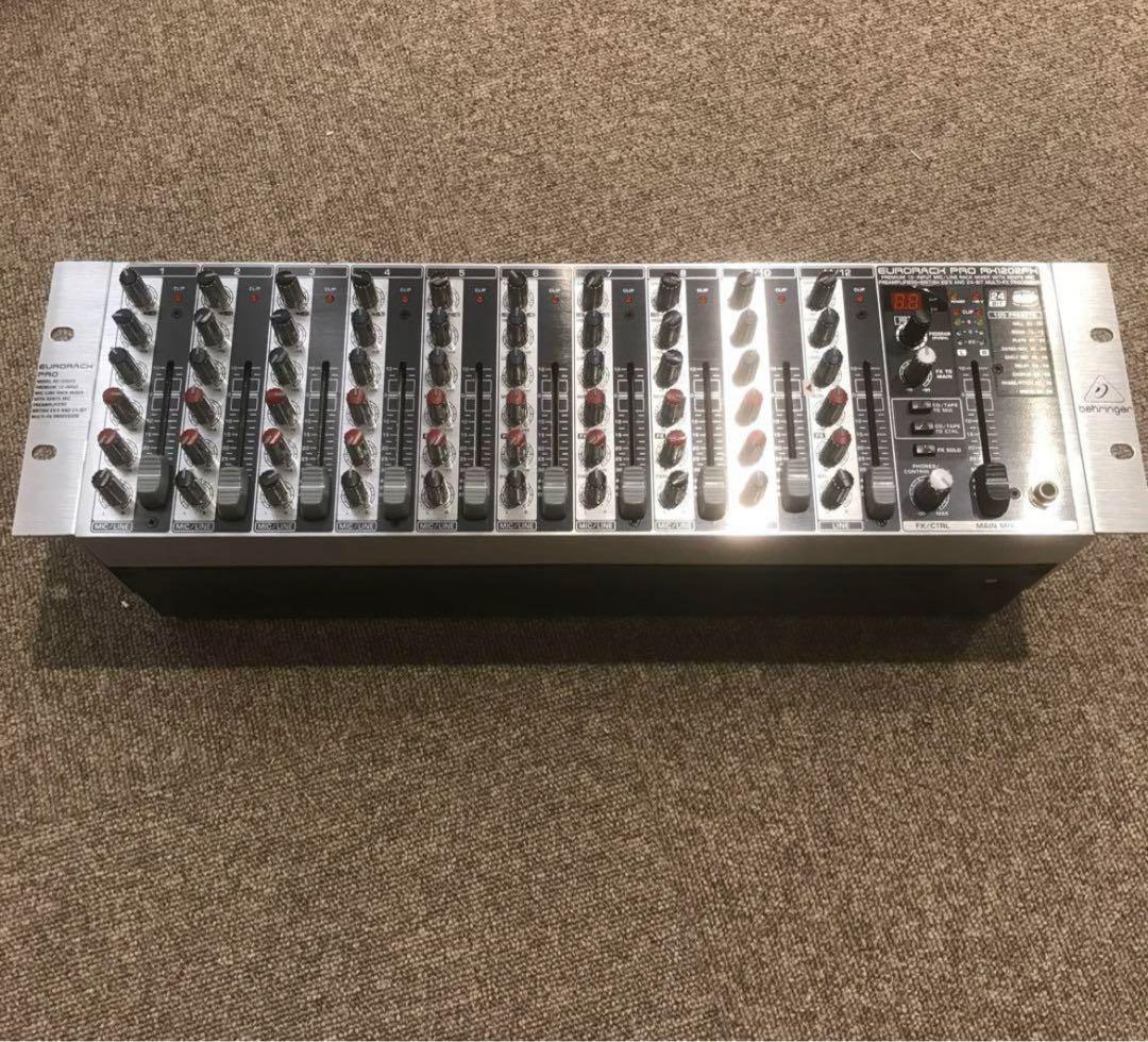 ミキサー　Behringer eurorack pro rx1202fx