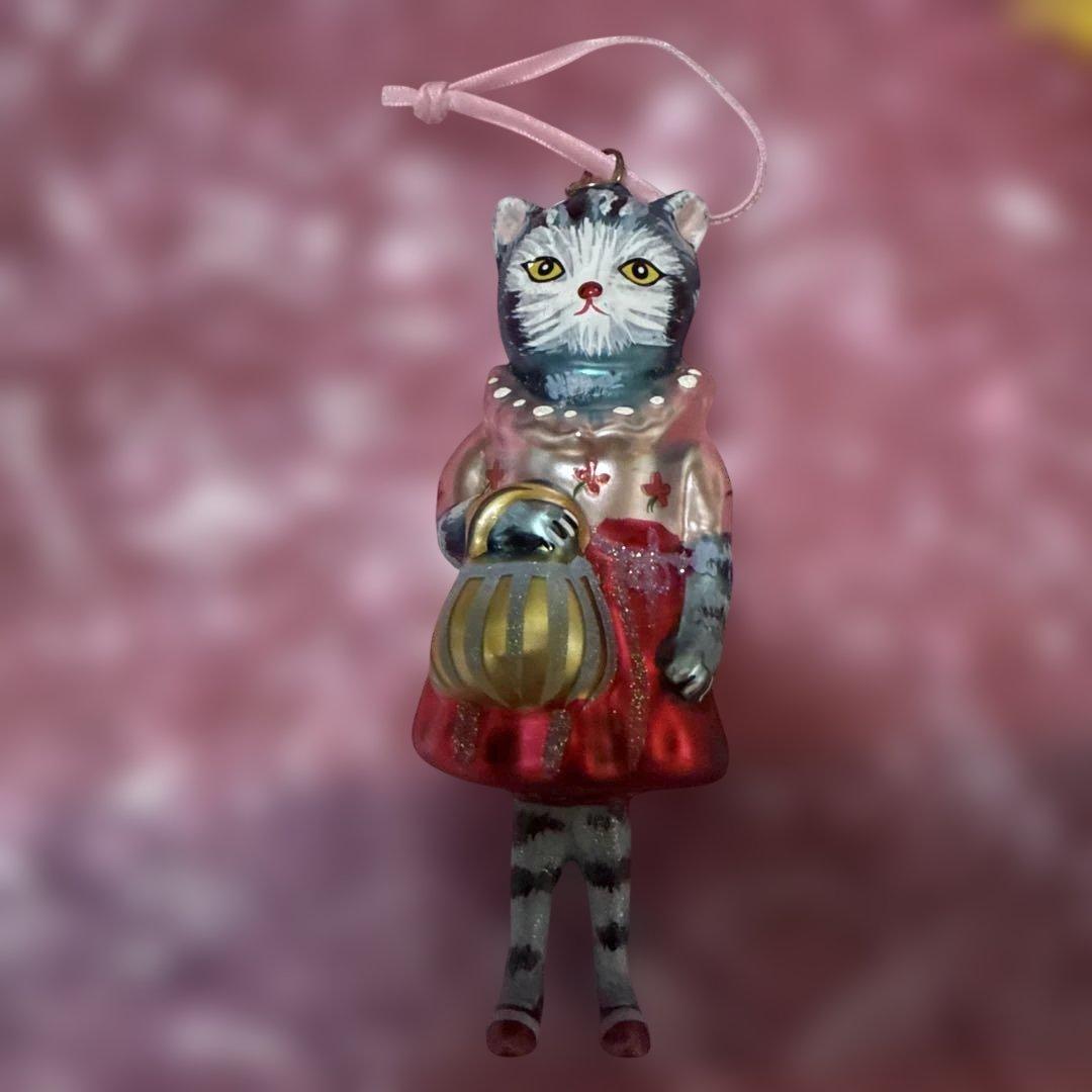 H.P.FRANCE購入　ネコ　オーナメント4個セット売り