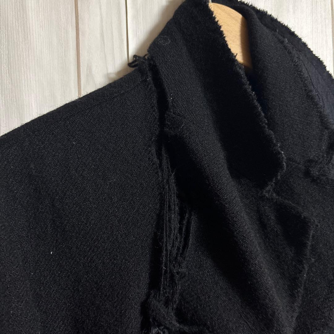 00sオールドトリココムデギャルソン「スクエア期」縮絨カットオフ再構築ジャケット