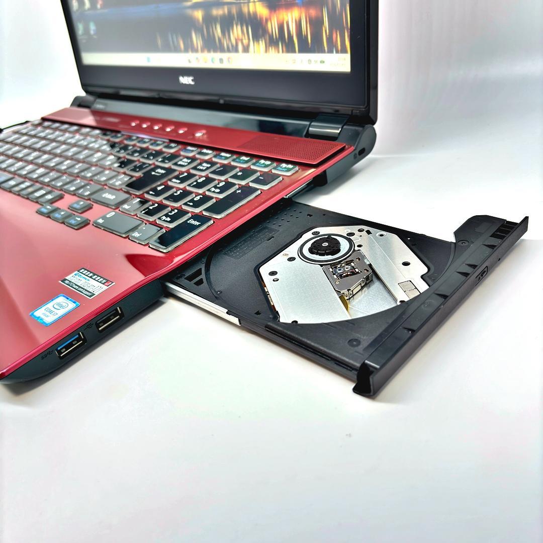 NECノートパソコン Win11 Corei7 新品SSD office A18