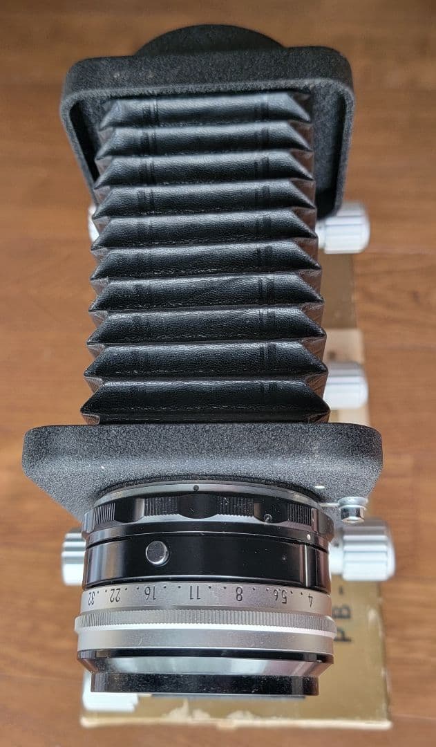 472　ニコン ベローズ PB-4 Nikkor-P 105mm/F4 付き