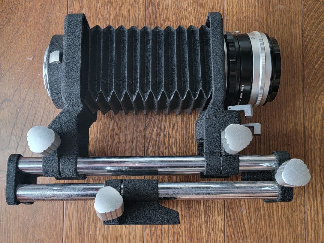 472　ニコン ベローズ PB-4 Nikkor-P 105mm/F4 付き