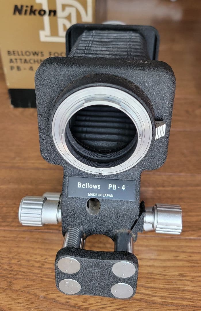 472　ニコン ベローズ PB-4 Nikkor-P 105mm/F4 付き