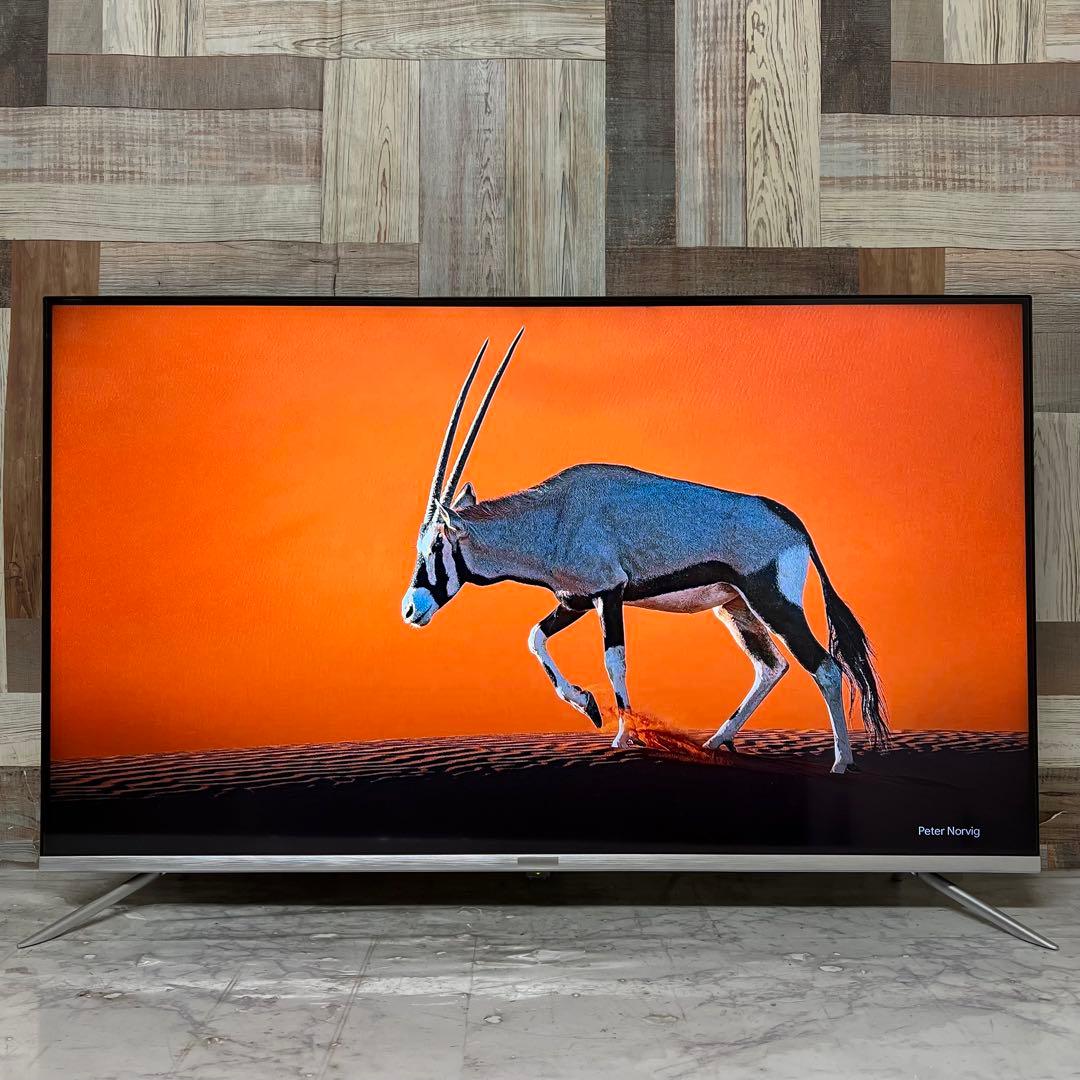 全国送料込❣️3年前購入ジョワイユ43型 4K液晶テレビ外付けHDD録画