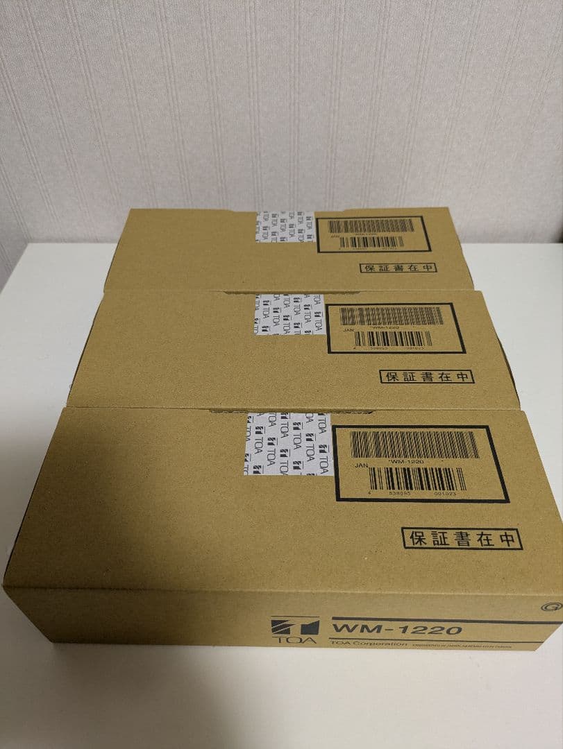 TOA　ワイヤレスマイク　ハンド型　WM-1220