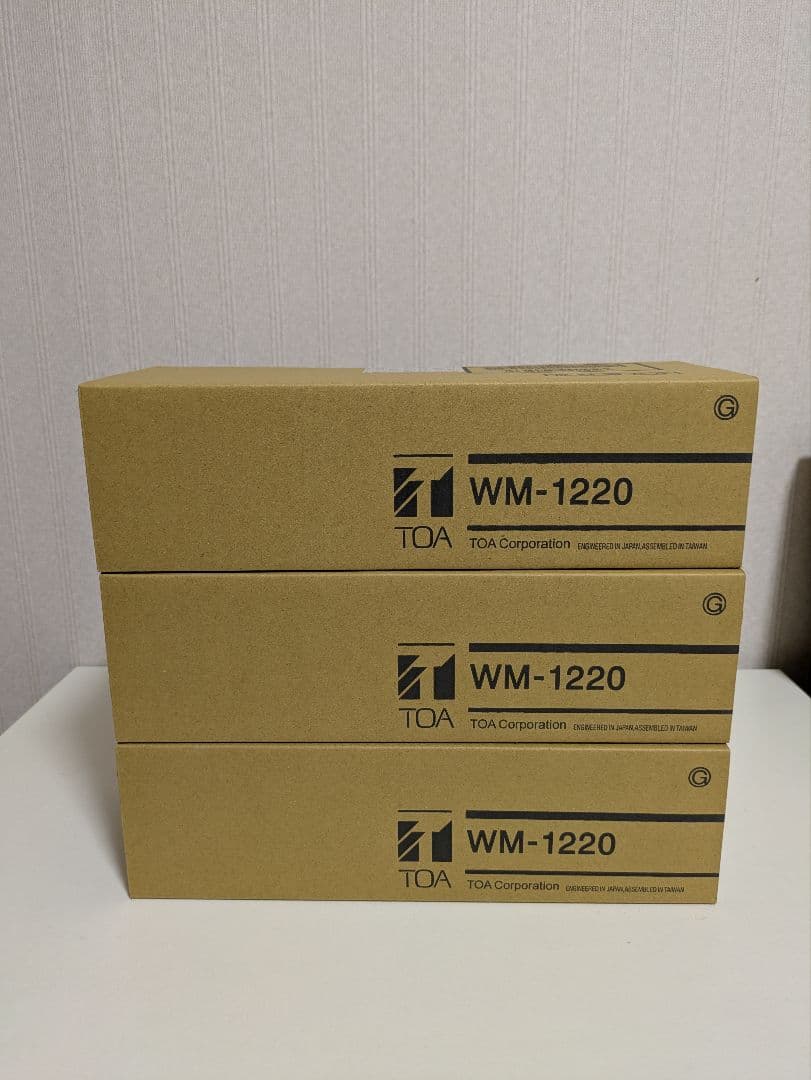 TOA　ワイヤレスマイク　ハンド型　WM-1220