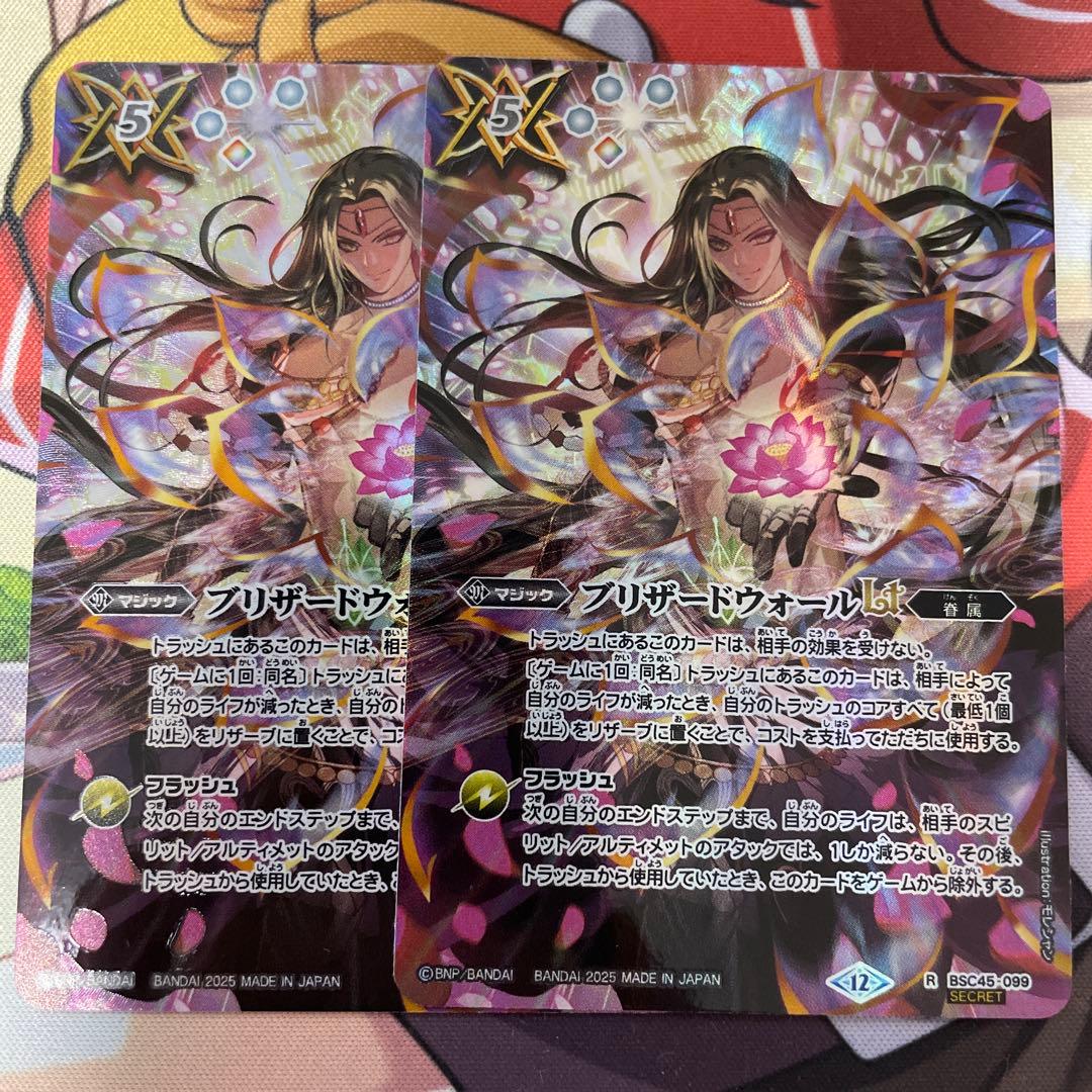 ブリザードウォールLt シークレット 2枚