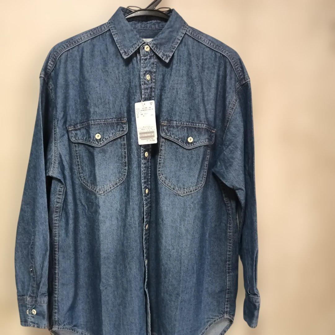 とびーてす。 新品 スローブイエナ　デニムシャツ