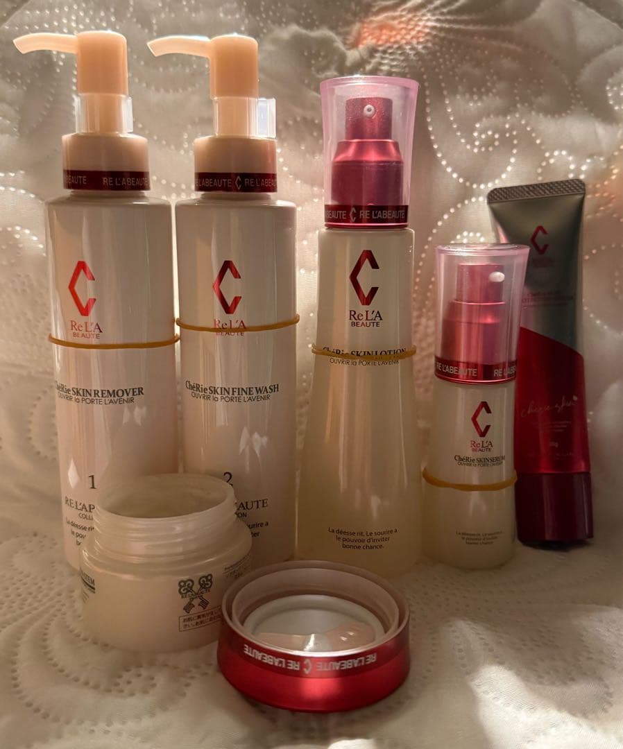 残量半量以上 リアボーテ シェリースキンコフレ 2024-2025 6点セット