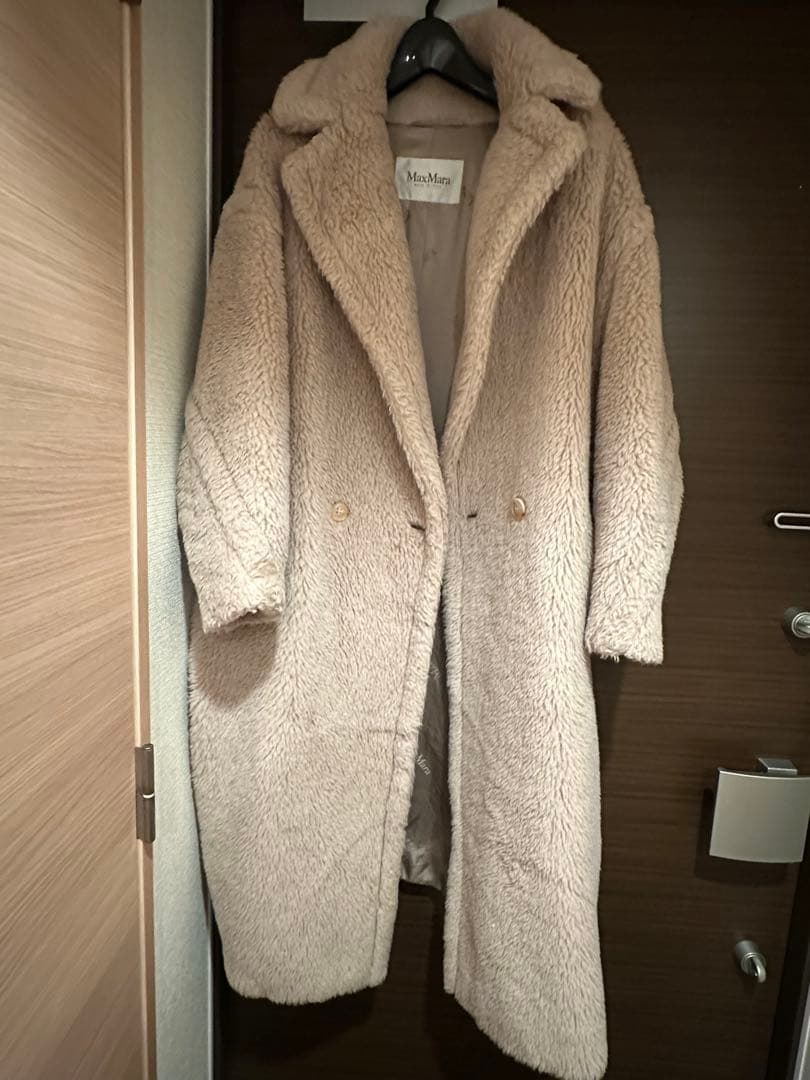 MaxMara テディベアコート　サンド　ベージュ