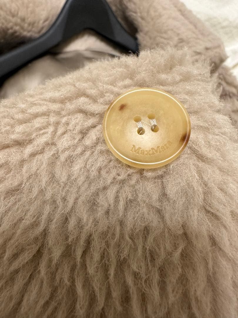 MaxMara テディベアコート　サンド　ベージュ