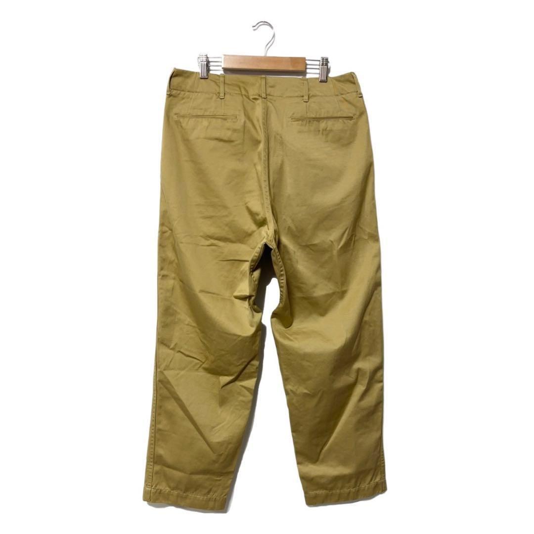 新品 ナナミカ ワイド チノパンツ TN タン 定価28,600円 32