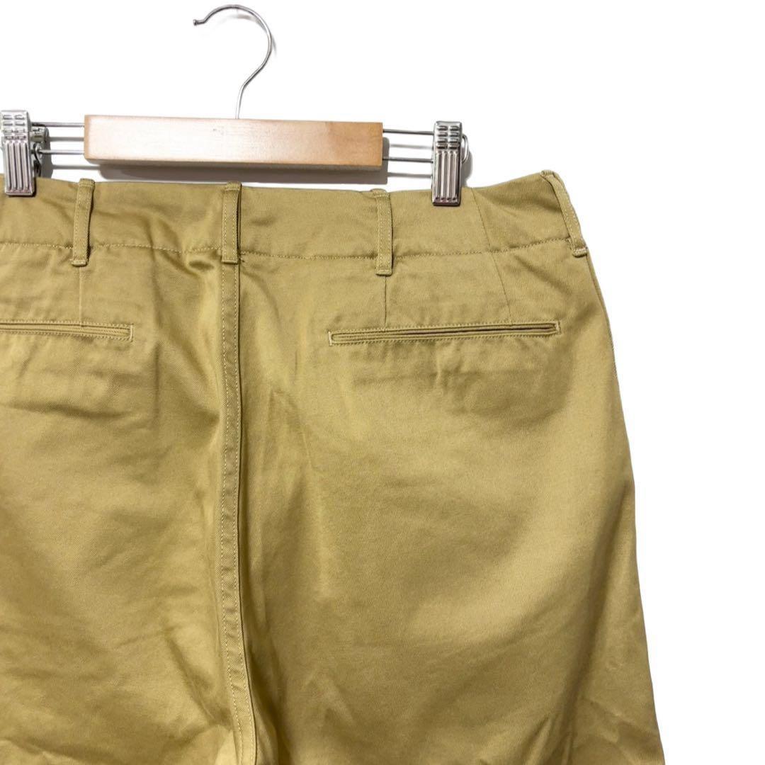 新品 ナナミカ ワイド チノパンツ TN タン 定価28,600円 32