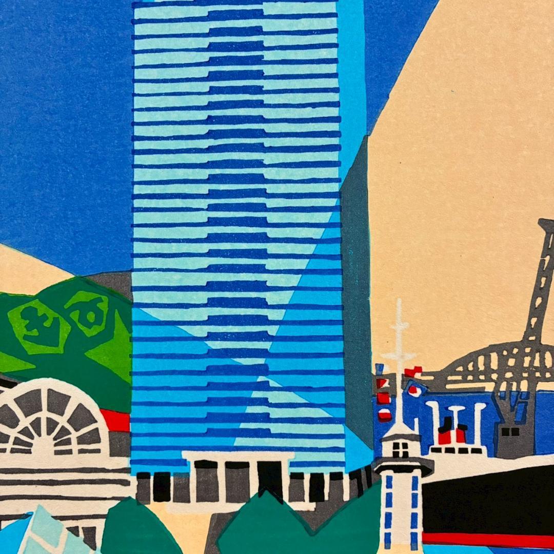 【購入前に必ず写真確認してね。無言取引歓迎】美品 川西祐三郎「神戸～」