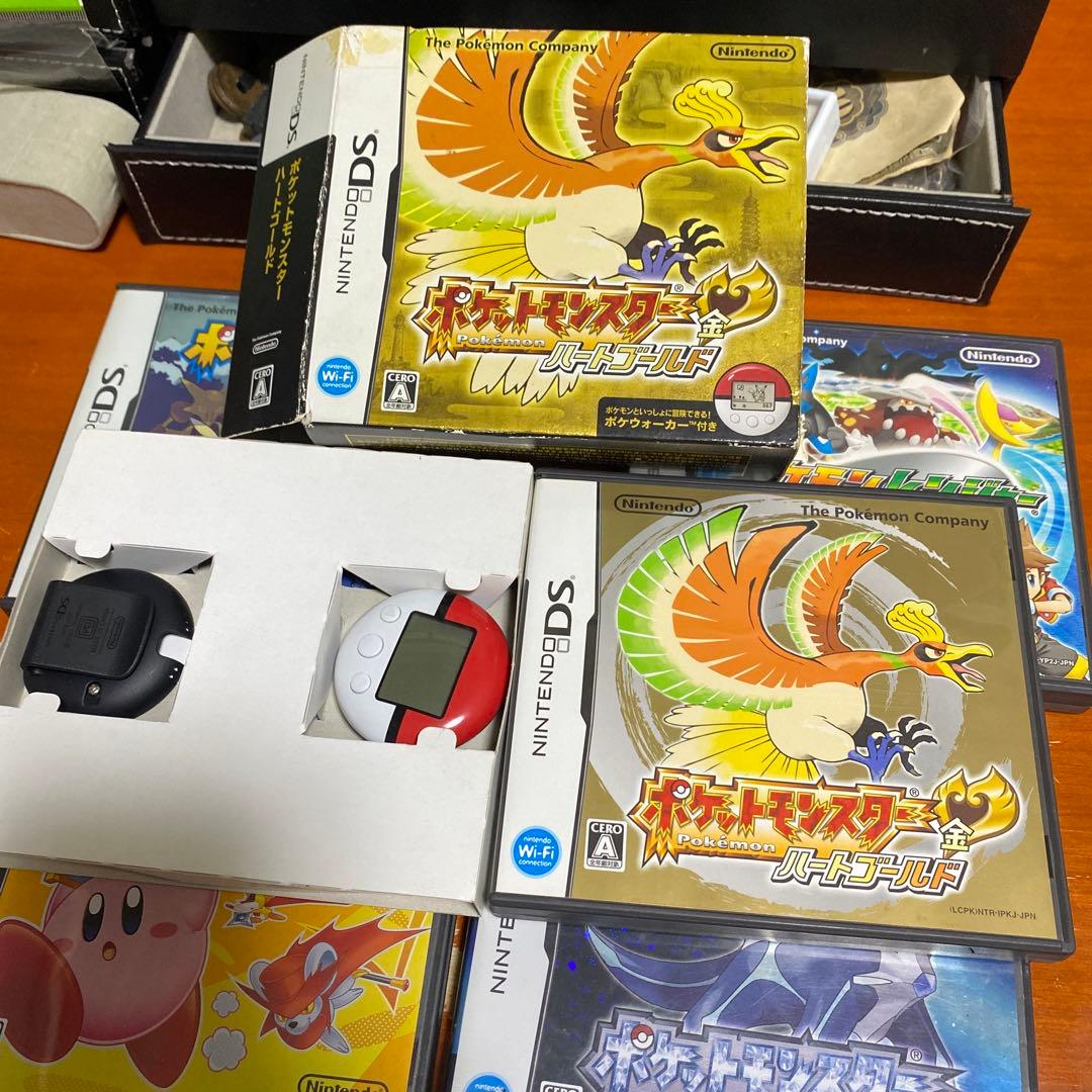 ポケットモンスター ハートゴールド 5枚　ポケウォーカー付