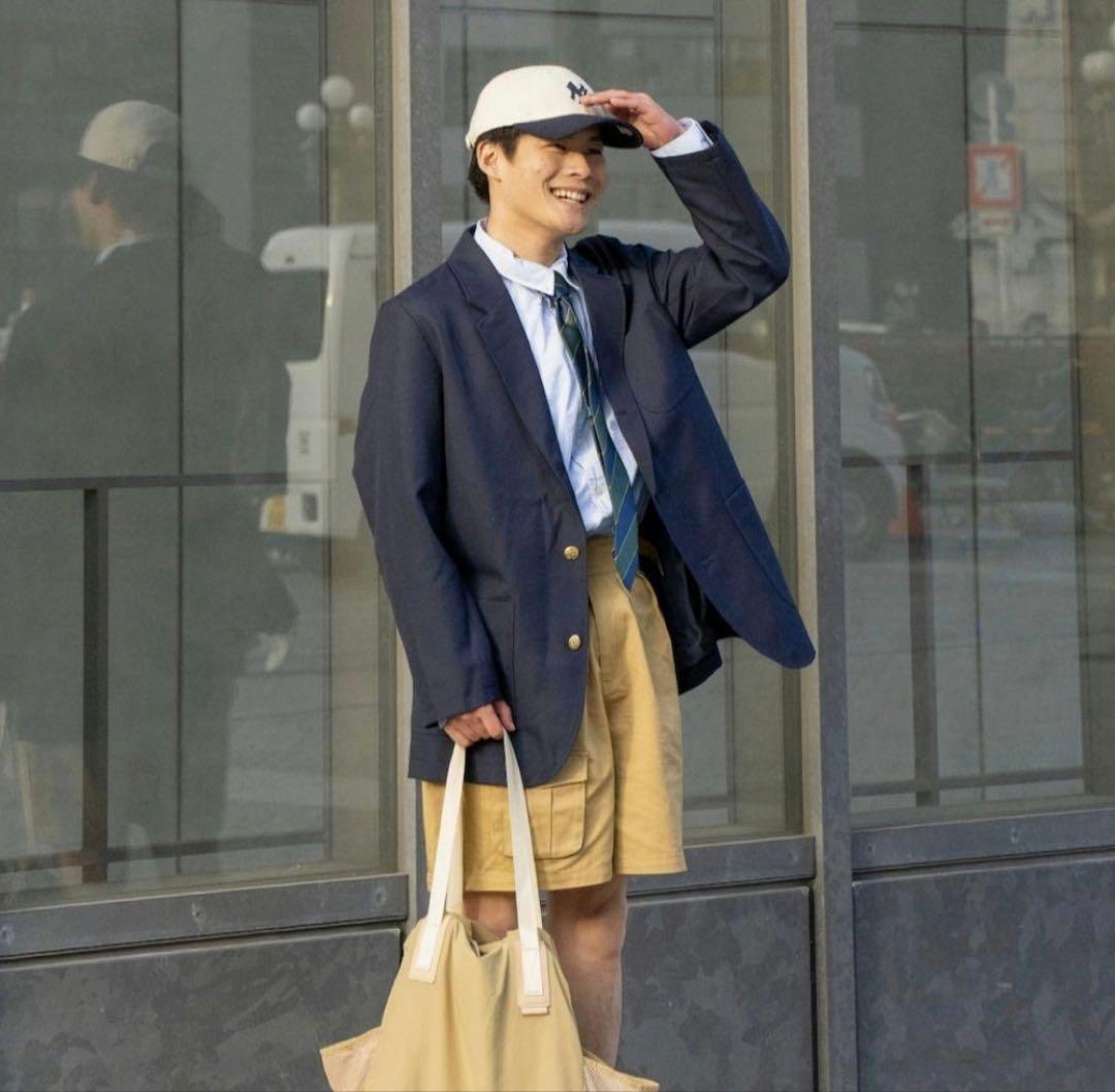 AKIO HASEGAWA NAUTICAノーティカ テーラードジャケット紺ブレ