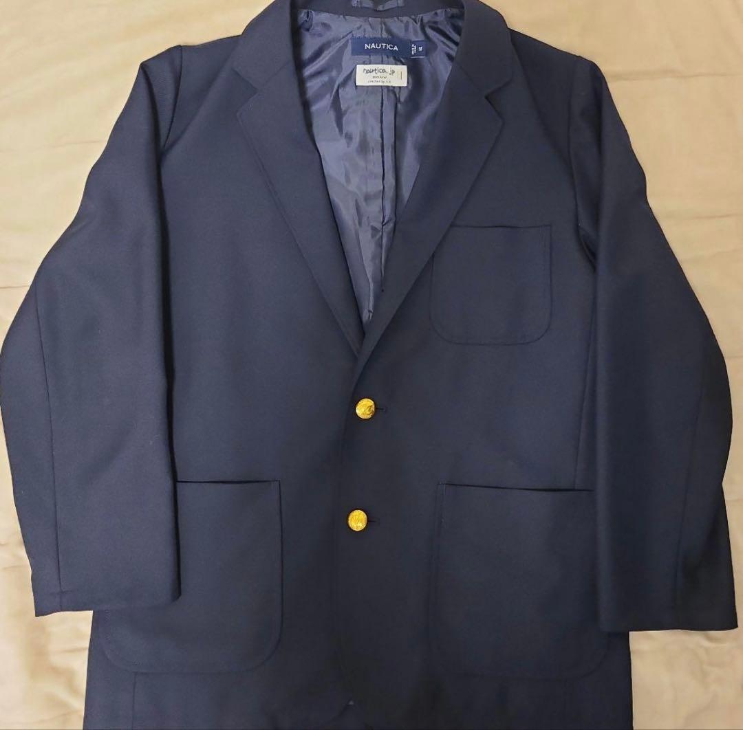 AKIO HASEGAWA NAUTICAノーティカ テーラードジャケット紺ブレ