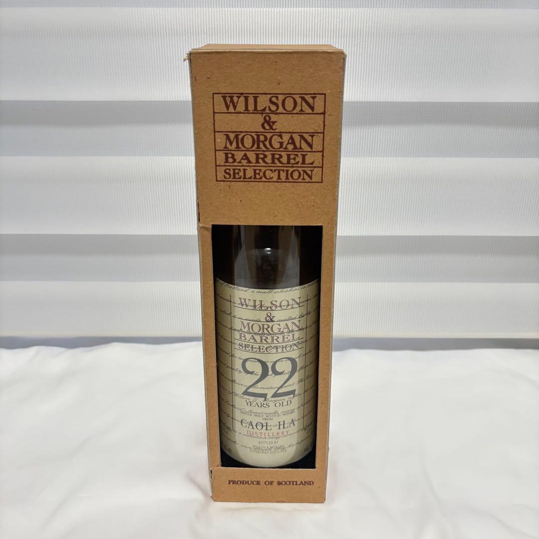 【未開栓保管品】WILSON&MORGAN CAOL ILA 22
