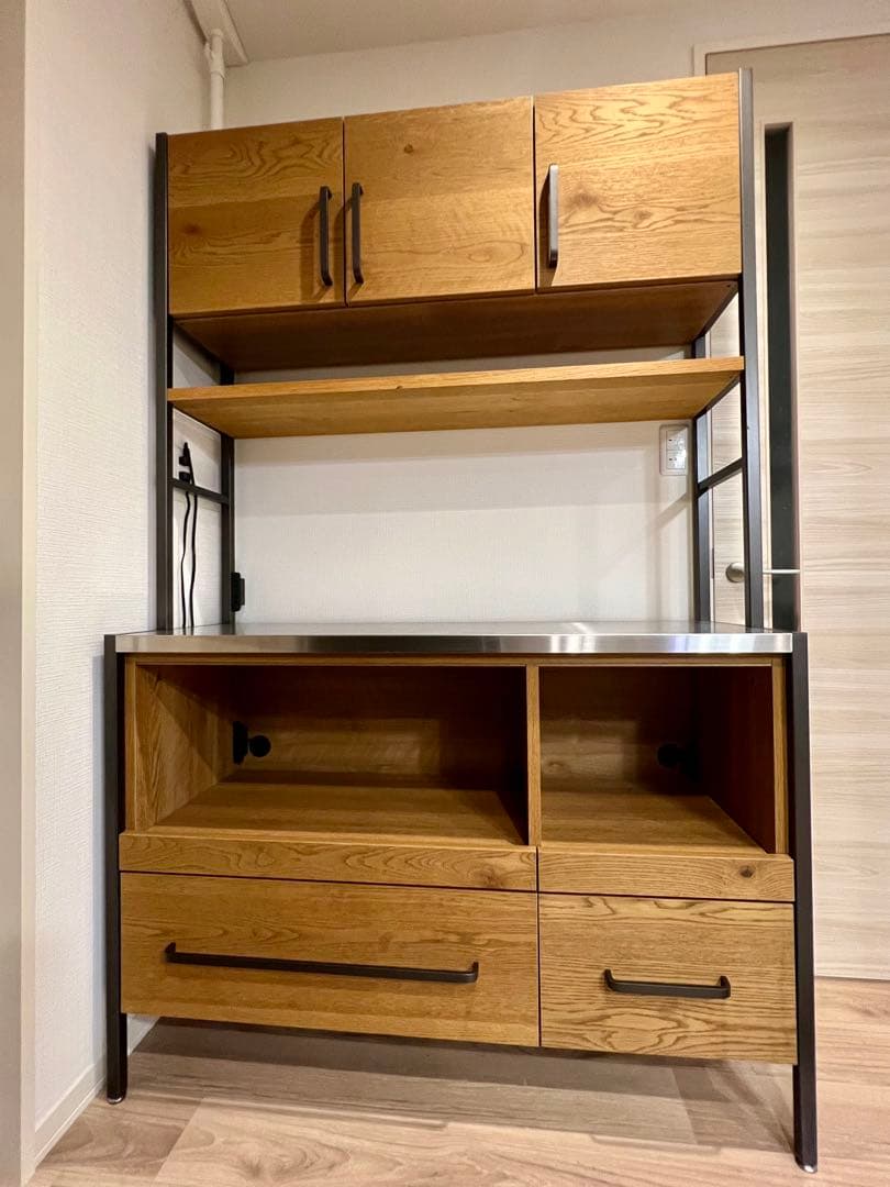 (お値下げ)クラッシュゲート 関家具 キッチンボード