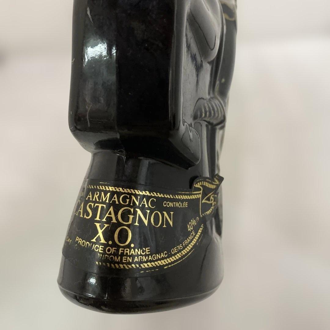 4 セットお酒シーサー酒器慶州法酒ARMAGNAC CASTAGNON 鬼の置物