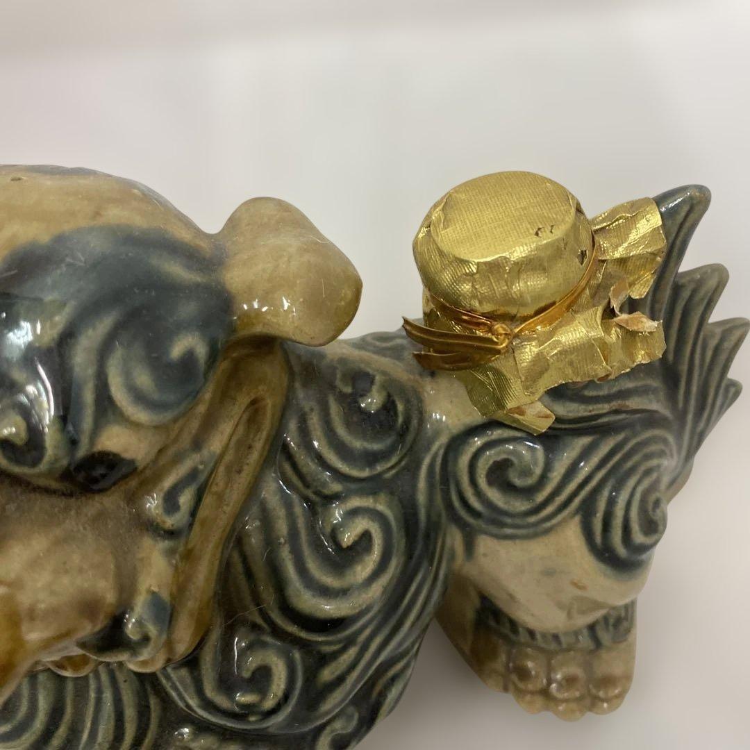 4 セットお酒シーサー酒器慶州法酒ARMAGNAC CASTAGNON 鬼の置物