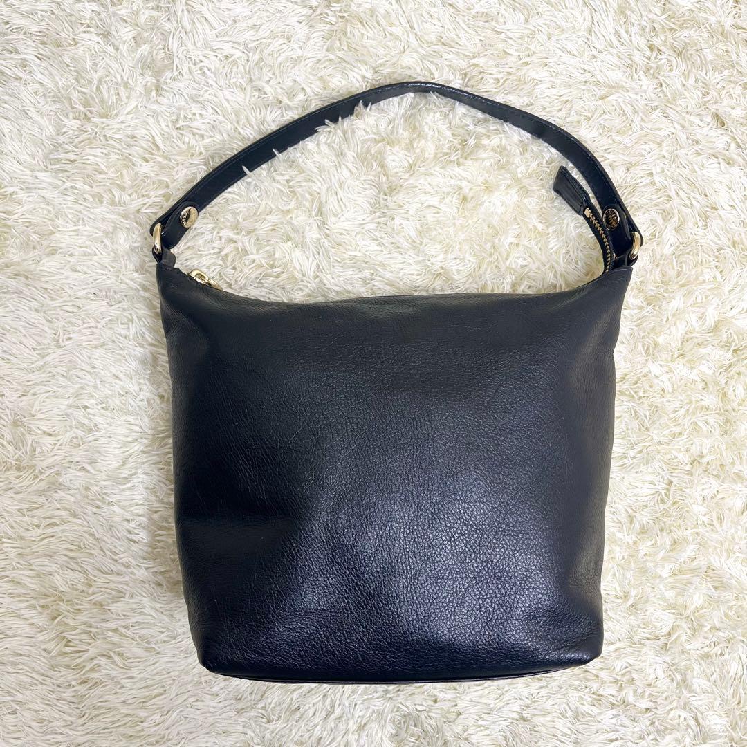 ★極美品★russet本革軽量 2wayソフトレザーシンプルショルダーバッグ