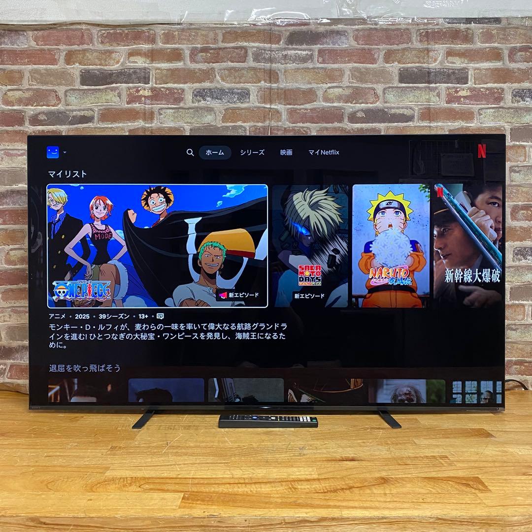 SONY 55V型 4K 有機ELテレビ BRAVIA KJ-55A9F