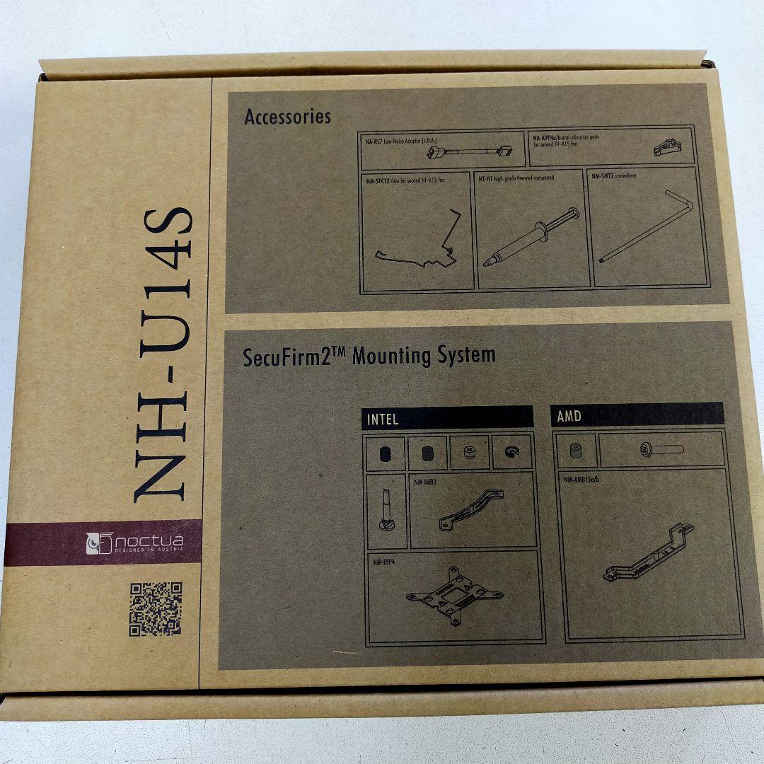 大幅値下げ中NoctuaNH-U14S, NF-A15ファン付きCPUクーラー