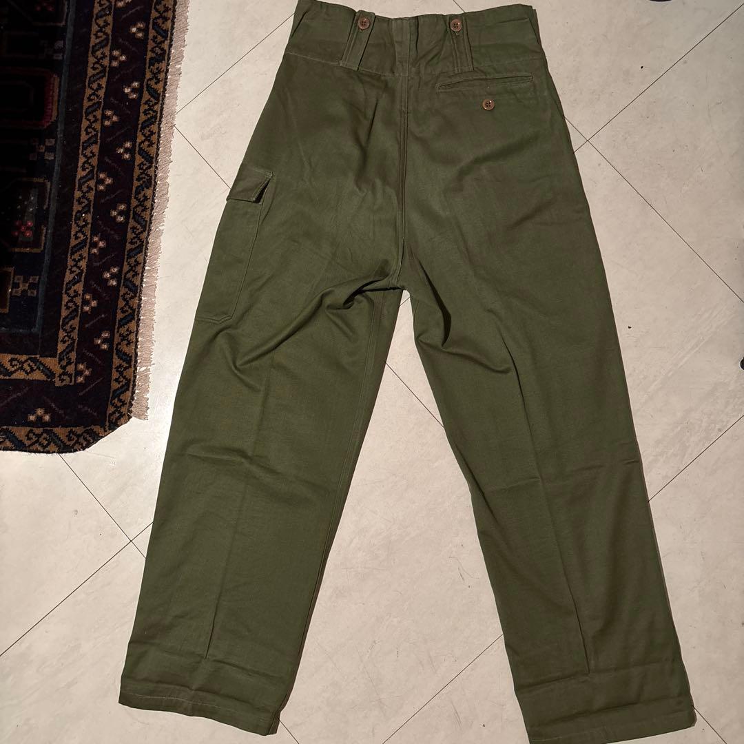 50’s ベルギー軍 ミリタリーパンツ 4e