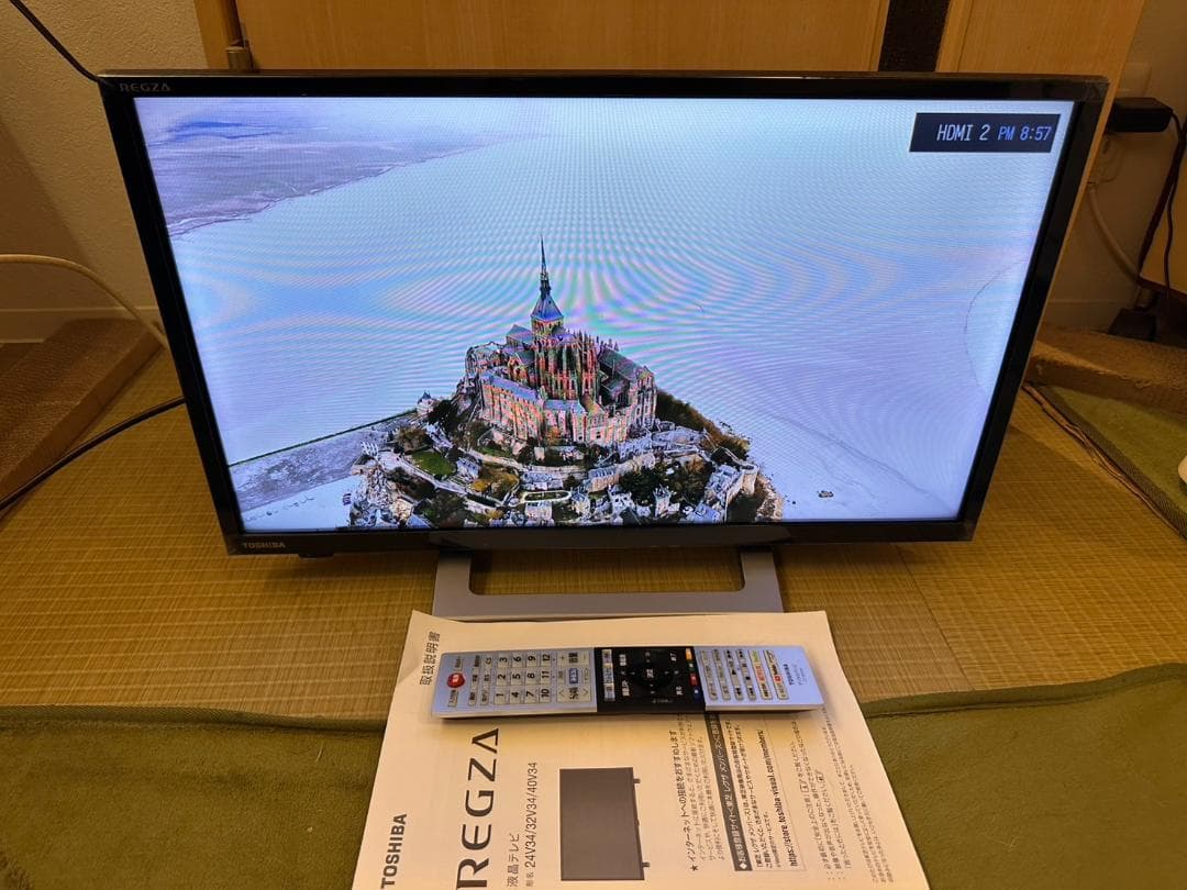 TOSHIBA 東芝 スマートテレビ　24V34　2023年製　24型　超極美品