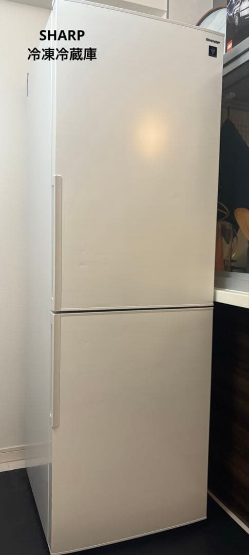 熊熊　SHARP★冷凍冷蔵庫SJ-AK31G ホワイトプラズマクラスター