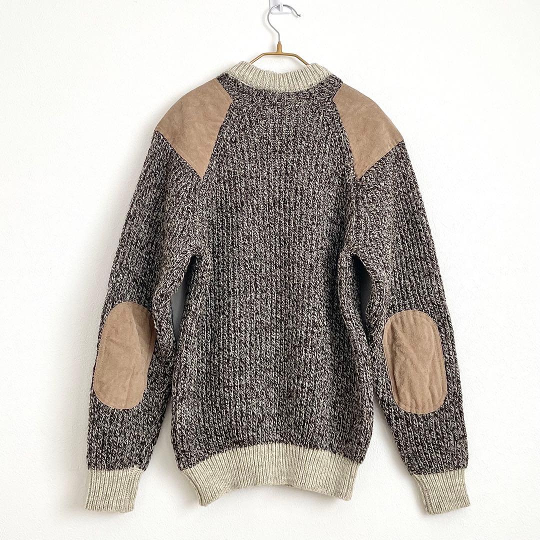 美品 Black Sheep ウールセーター 肉厚ニット 英国製