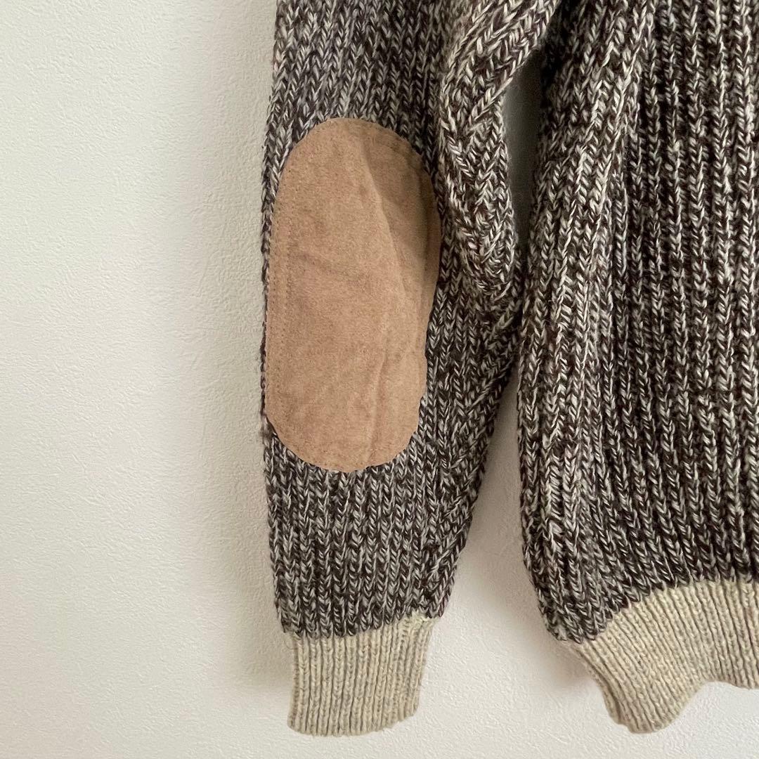 美品 Black Sheep ウールセーター 肉厚ニット 英国製