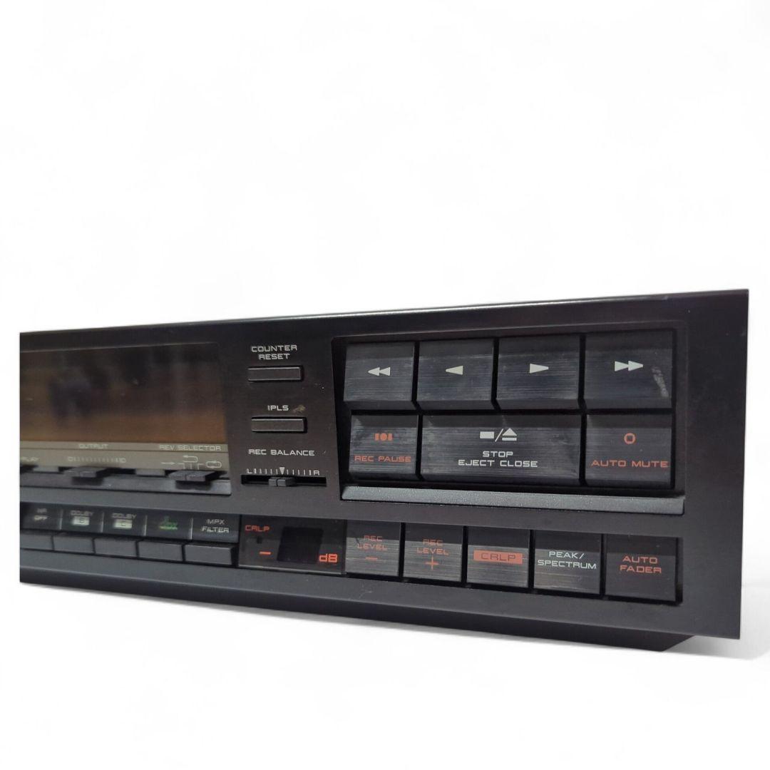 【動作品】 AKAI 赤井電機 クイックリバーズカセットデッキ GX-R70