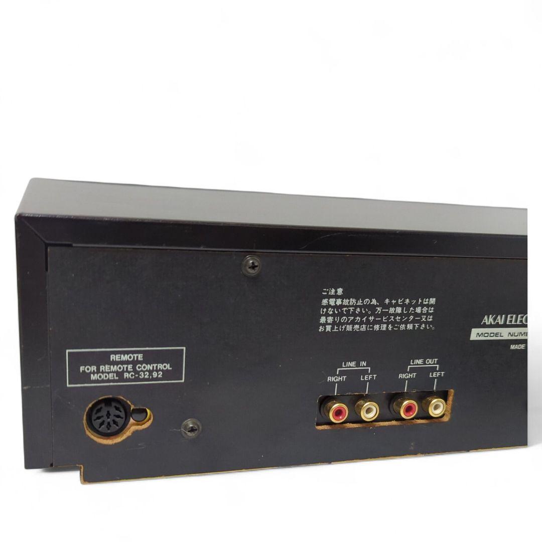 【動作品】 AKAI 赤井電機 クイックリバーズカセットデッキ GX-R70