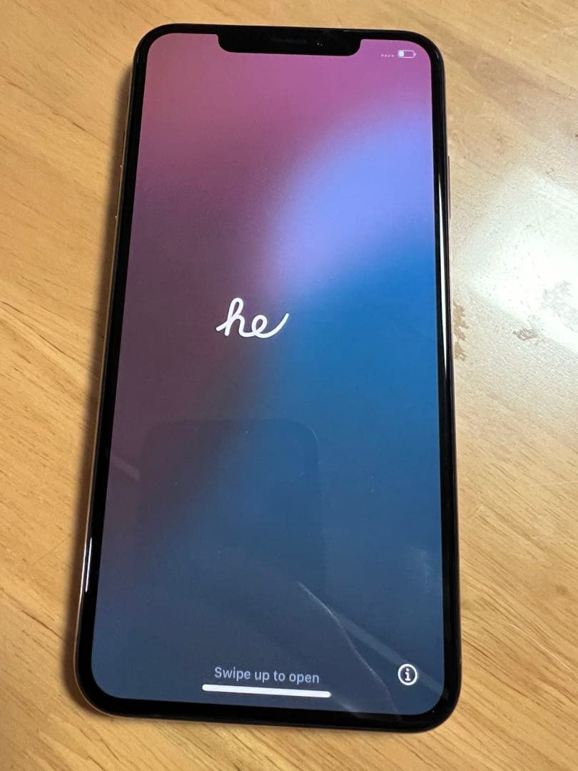 iPhoneXsMax 64GB ゴールド　 SIMフリーバッテリー86%