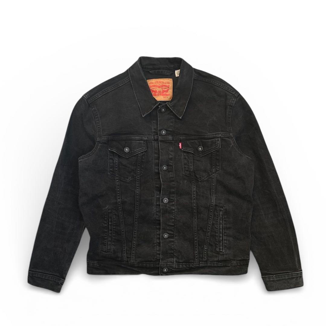 Levi's リーバイス ブラックデニム ジャケット L