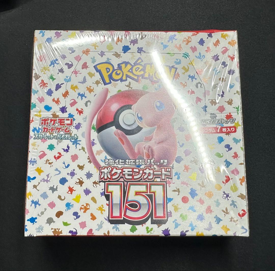 ポケモンカード　ポケカ　151 BOX シュリンク付き　新品未開封